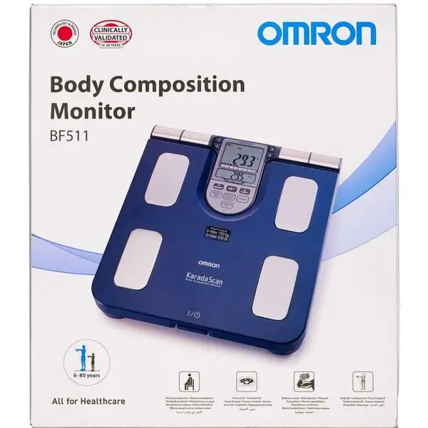 Omron vægt fedtmåler bf511