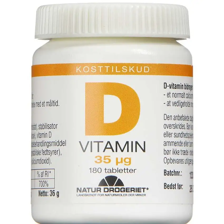 Natur Drogeriet D3 - Vitamin 35µg