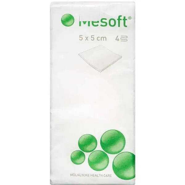 MESOFT KOMPRESSER (5X5 CM) 100 STK