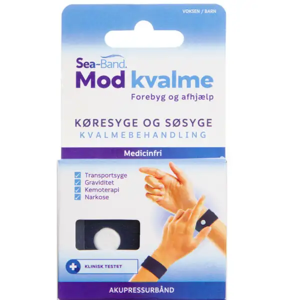 SEA-BAND AKUPRESSURBÅND (VOKSNE)