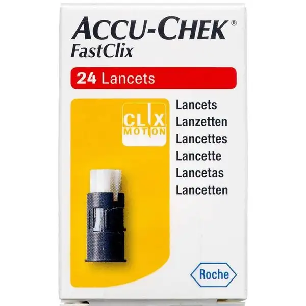 ACCU-CHEK MOBILE FASTCLIX LANCETTER 24 STK