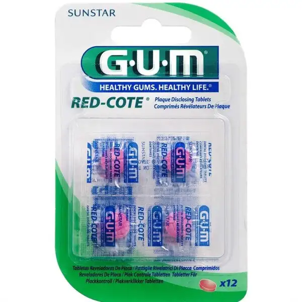 GUM RED COTE PLAKKONTROL