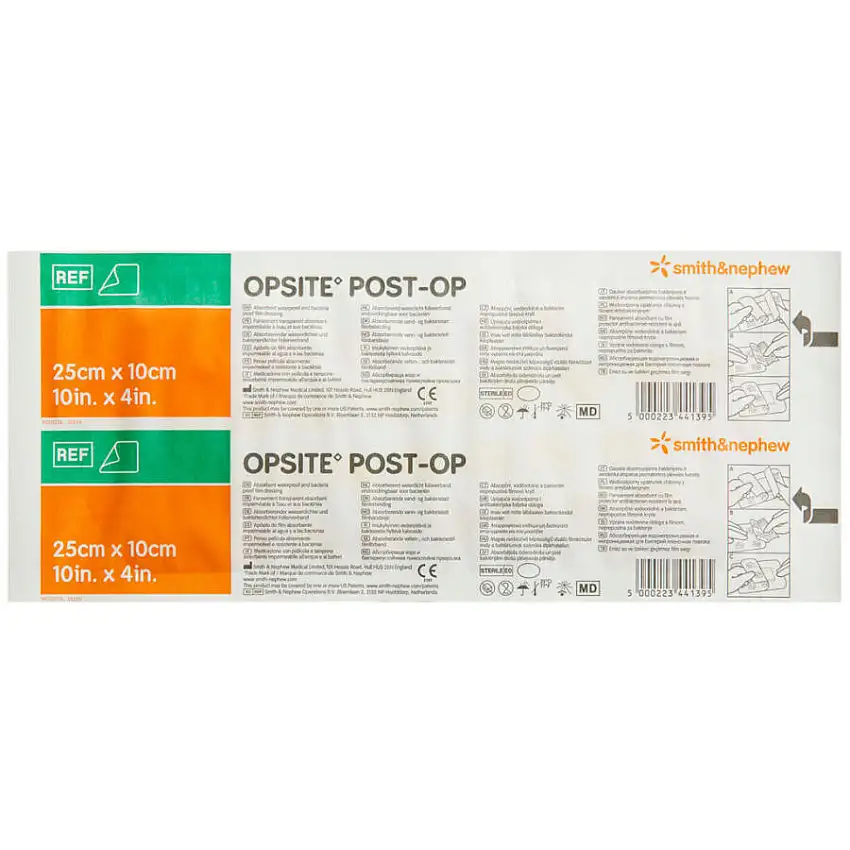smith&nephew OPSITE POST-OP 25 x 10 cm
