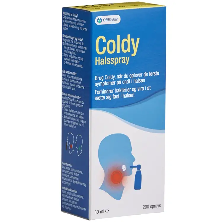 Coldy Orifarm Coldy halsspray