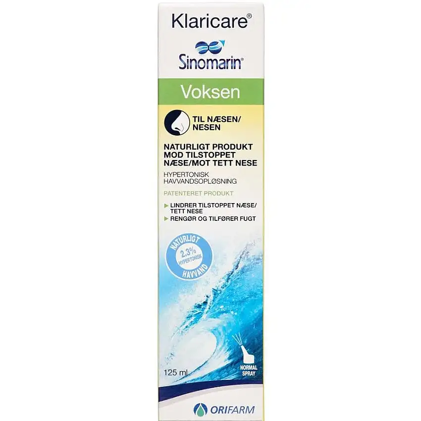 Klaricare Orifarm Klaricare Næsespray til voksne
