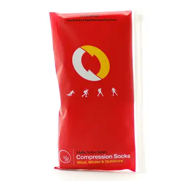 Mabs active knæ uld grå/rød