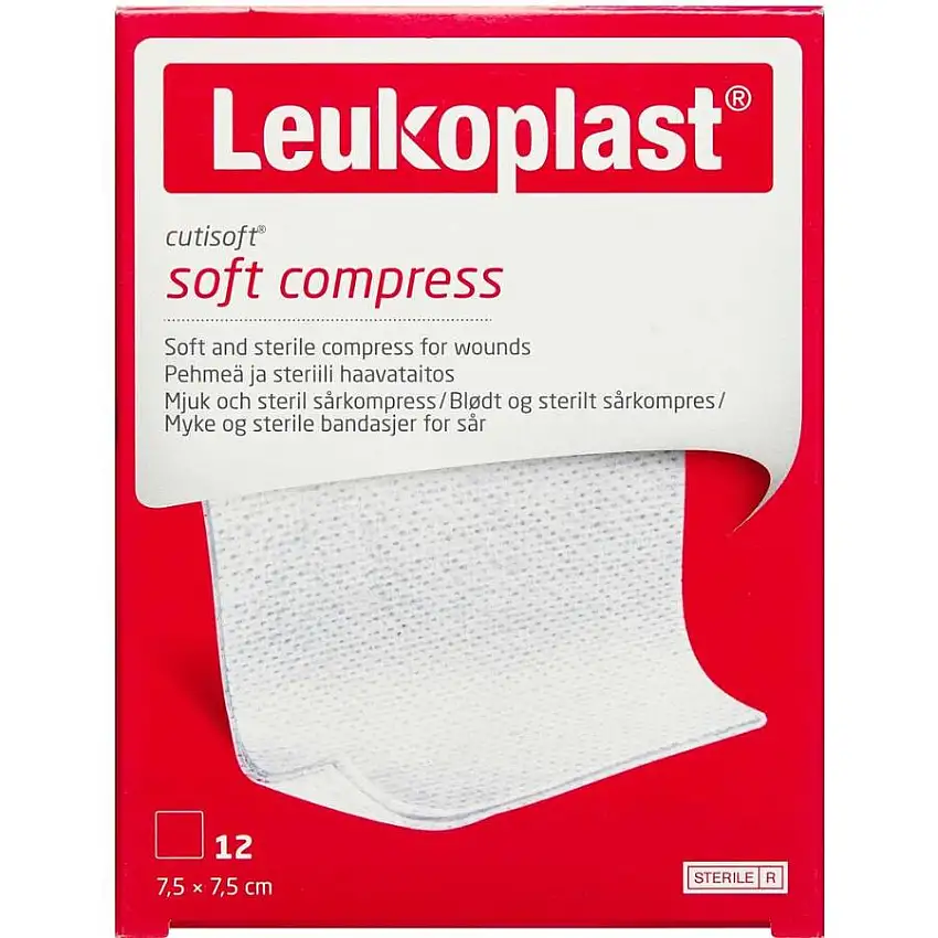 Leukoplast Cutisoft Steril 7,5 x 7,5 cm Kompres