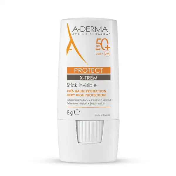 A-DERMA PROTECT X-TREM INVISIBLE STICK SPF 50+