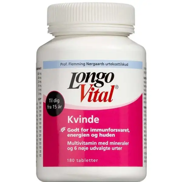 LONGOVITAL KVINDE (180 STK.)