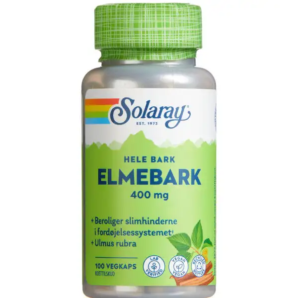SOLARAY ELMEBARK KAPSLER