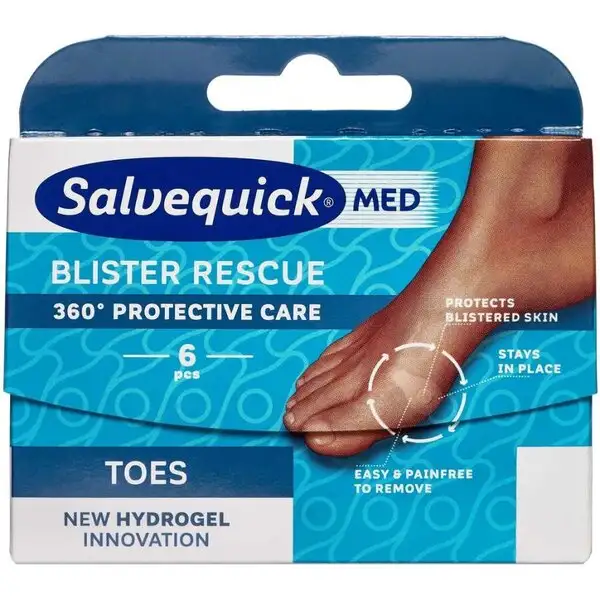 SALVEQUICK MED BLISTER RESCUE (TOES)