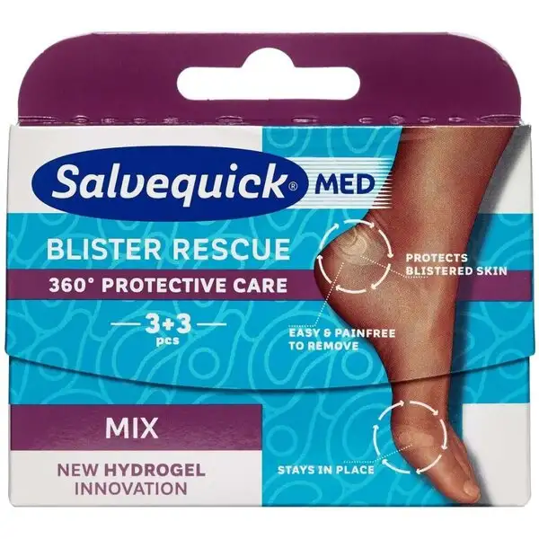 SALVEQUICK MED BLISTER RESCUE (MIX)