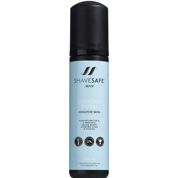 SHAVESAFE MAN SHAVING FOAM SENSITIVE