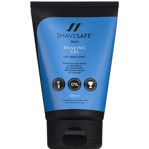 SHAVESAFE MAN SHAVING GEL
