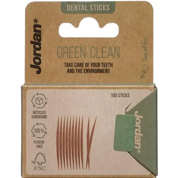JORDAN GREEN CLEAN TOOTHPICKS