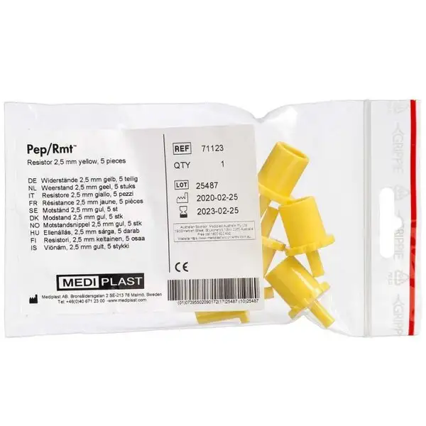 PEP MODSTANDE (GULE - 2,5 MM)