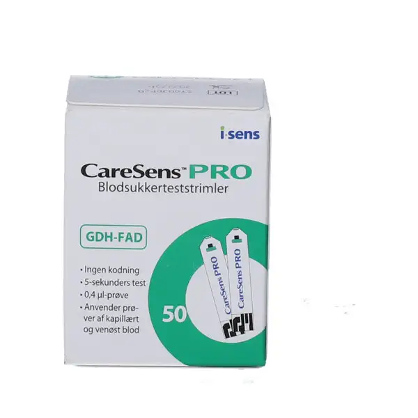 CARESENS PRO TESTSTRIMLER