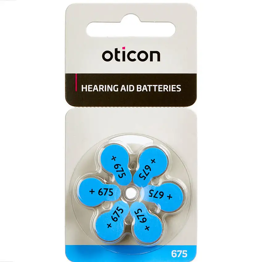 Oticon Batteri 675