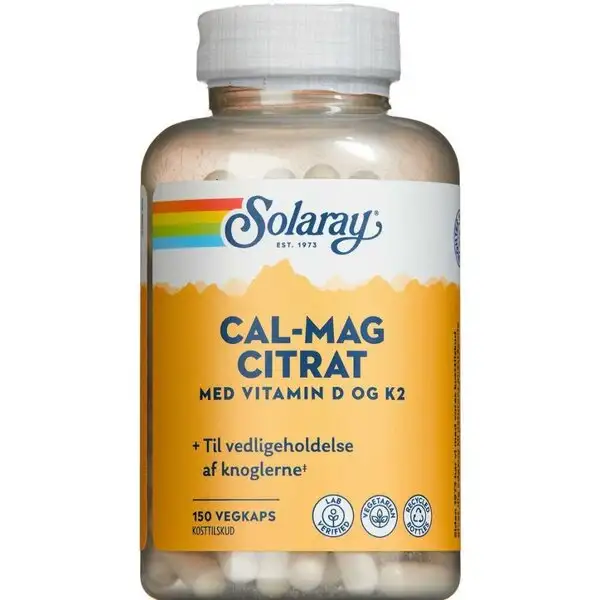 SOLARAY CAL-MAG CITRAT +D +K2