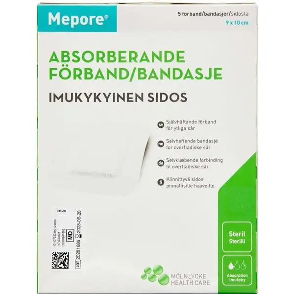 MEPORE FORBINDING (9 X 10 CM) 5 STK