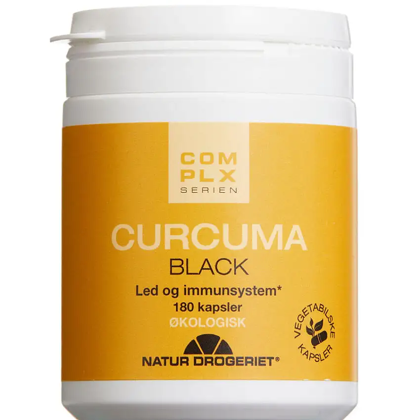 Natur Drogeriet Curcuma black kaps