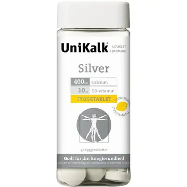 UniKalk Silver tyggetabletter