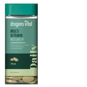 Drogens Vital multivitamin med urter