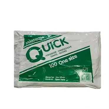 Quick engangshandske one size