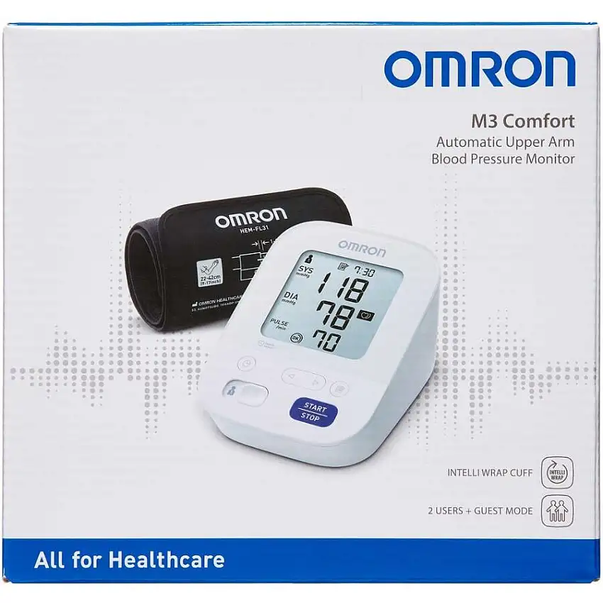 Omron m3 comfort blodtryksapp