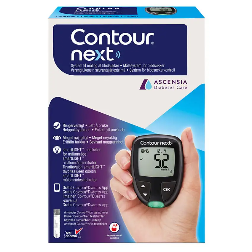 Mediq Danmark Contour Next Blodsukkerapparat