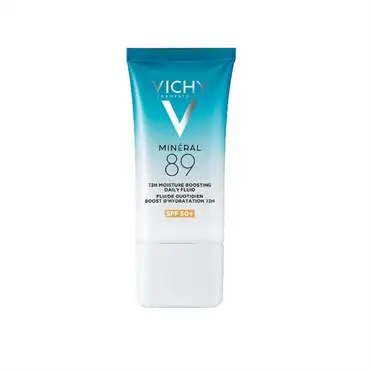 Vichy Mineral 89 moisture boosting daily fluid spf50+