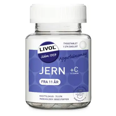 Livol jern + C vitamin