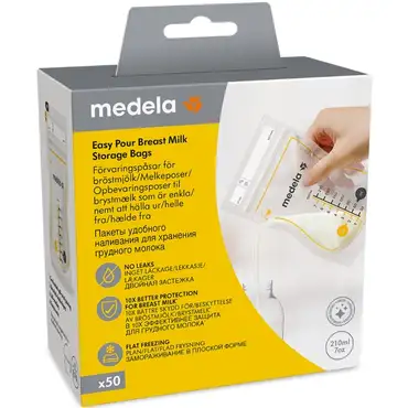 Medela easy-pour brystmælk-opbevaringsposer