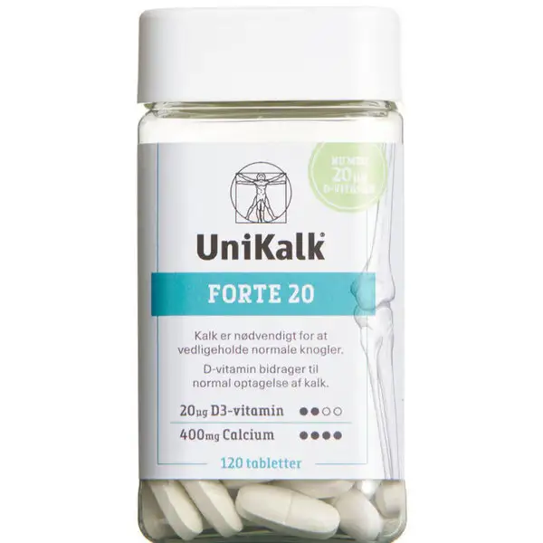 UNIKALK FORTE 20 120 STK
