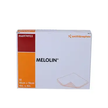 Melolin kompresser 10 x 10