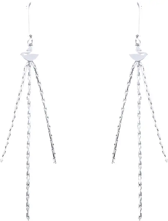 Øreringe til kvinder, vedhængskæder, sølv 61297871