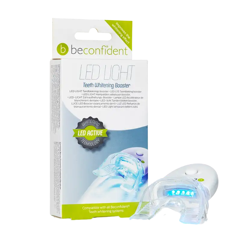 Beconfident LED Booster Light With Double Sided Mouth Tray (1 stk)