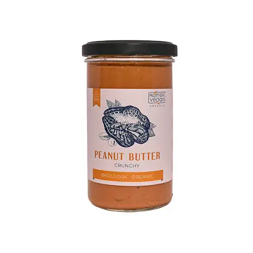 Vegan Peanut Butter Crunchy Økologisk | 260 gr