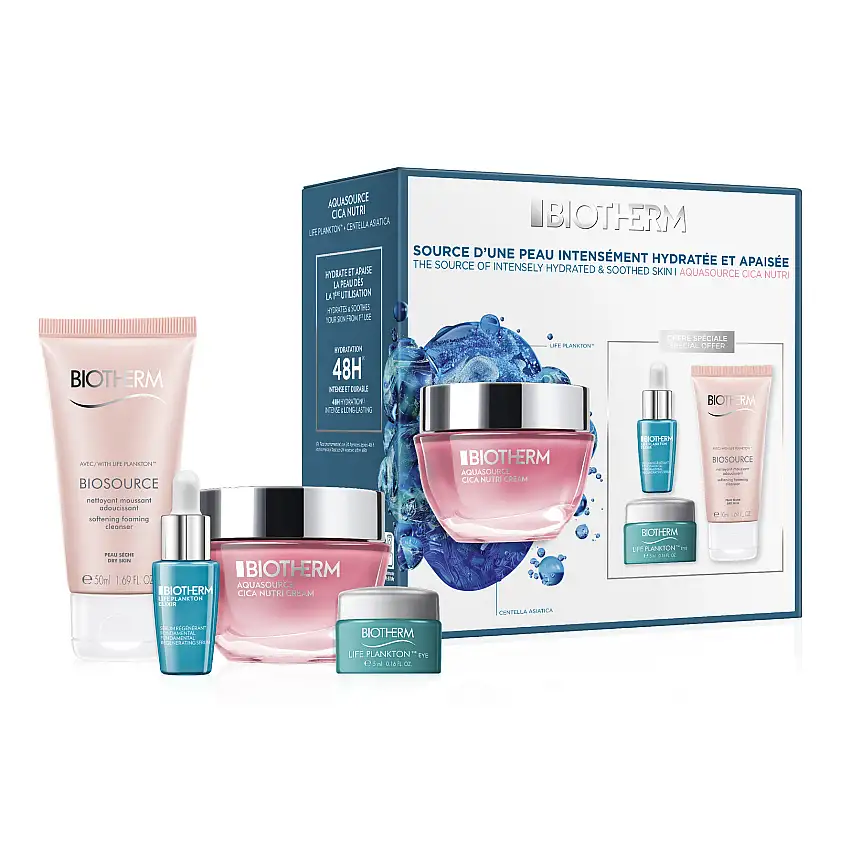 Biotherm Aquasource Cica Nutri Cream Set 1 pcs.