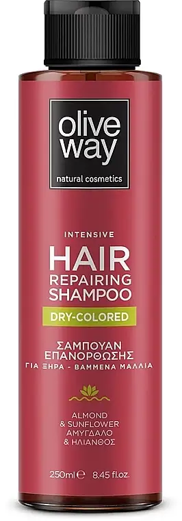 Genopbyggende shampoo til tørt og farvet hår 83638017