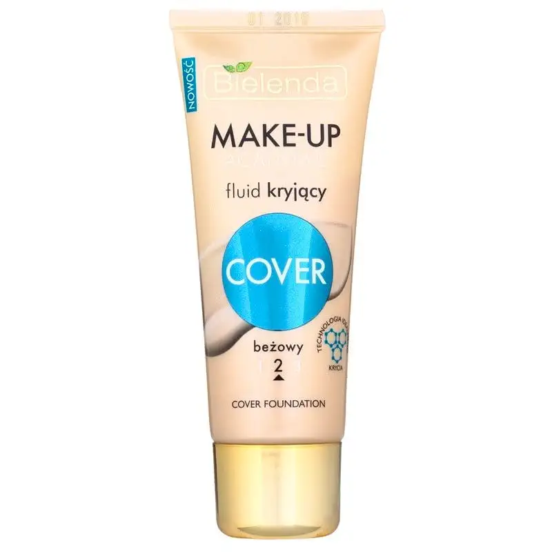 Bielenda Make-Up Academie Cover Foundation 2 Beige 30 g
