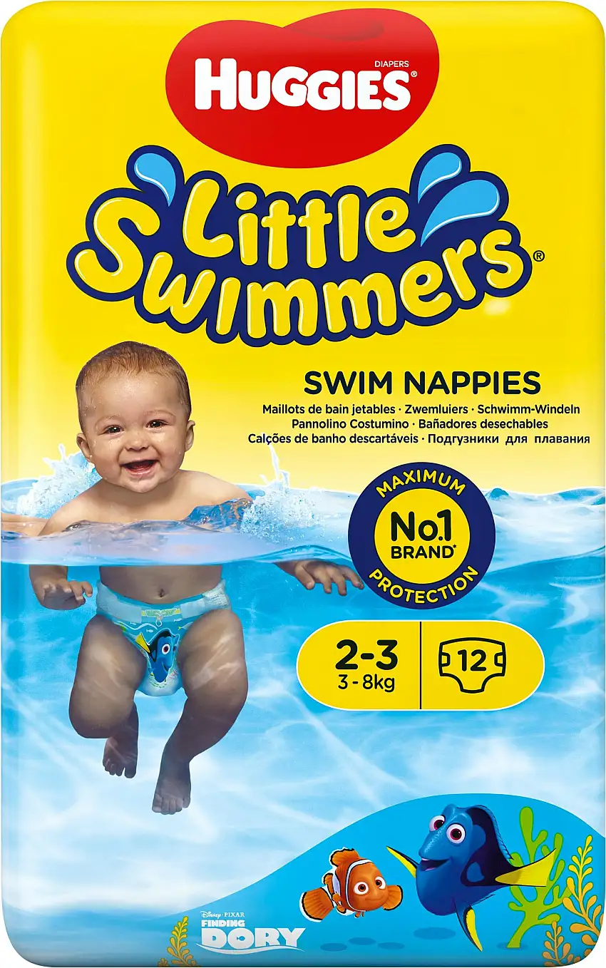 Huggies Little Swimmers Swim Nappies 2-3 12 stk