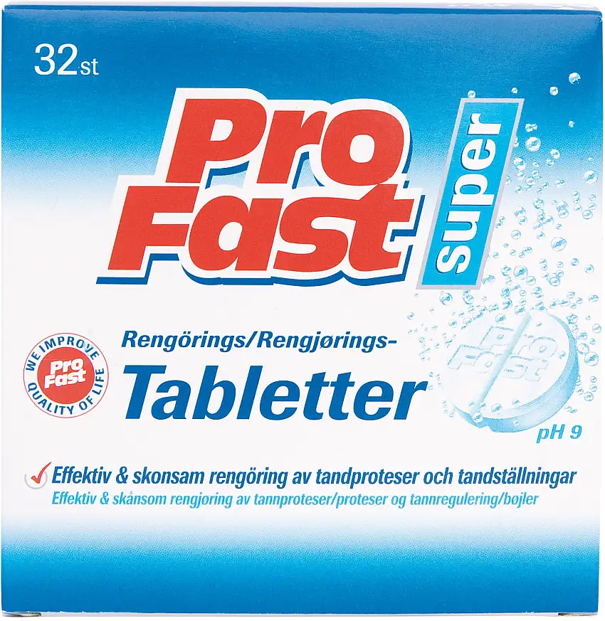 Profast Rengøringstabletter | 32 Tabl.