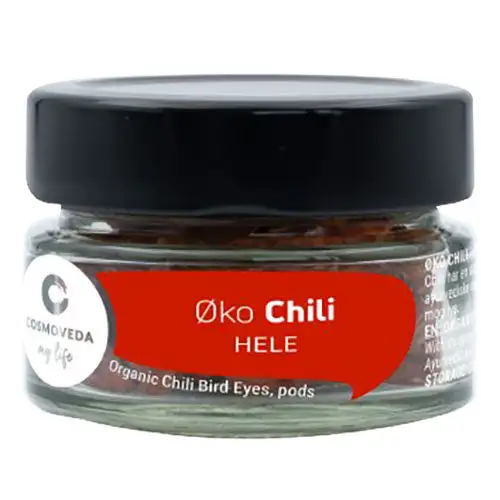 Chili Hele Stykker Økologisk | 10 gr