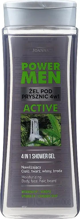 Shower Gel til mænd med hamp ekstrakt 64682165