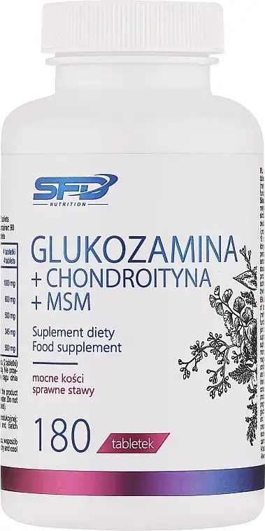 Glucosamin+Chondroitin + MSM kosttilskud, 180 Tabs 28777690