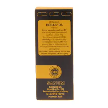 Rebas D6 kapsler
