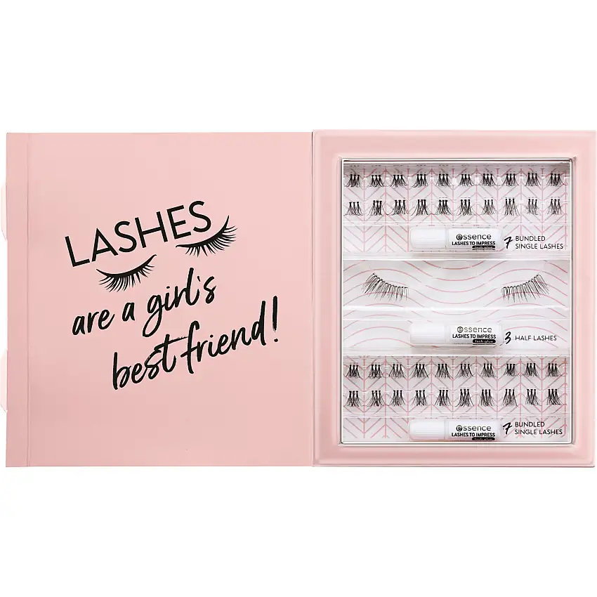 Essence Lashes To Impress False Lashes Set 3 Sæt