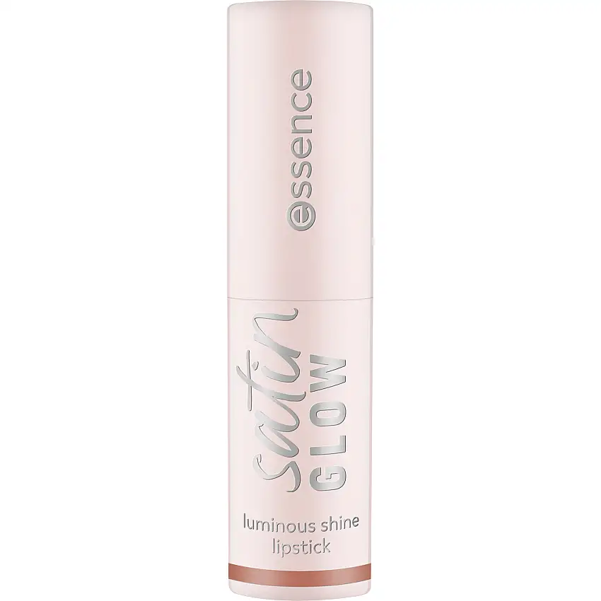 Essence Satin Glow Luminous Shine Lipstick 01 Whole Latte Love