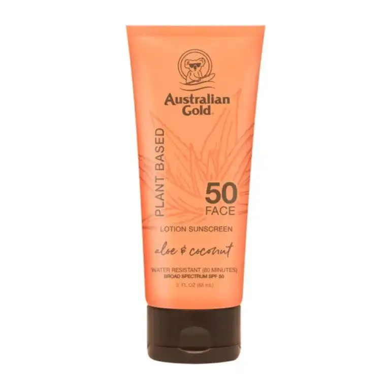 Australian Gold Plant Based Lotion Sunscreen SPF 50 Face